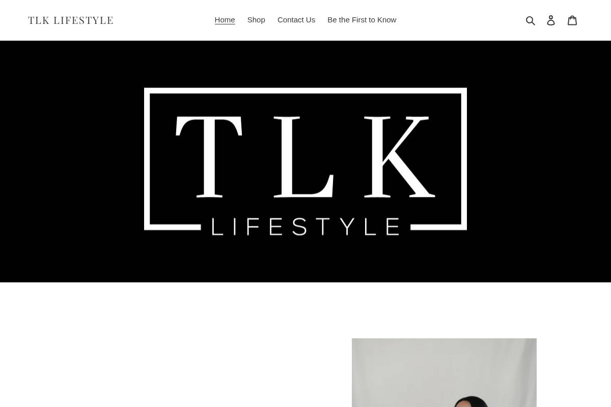 tlklifestyle.com homepage screenshot