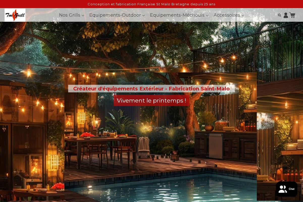 tm-grill.net homepage screenshot