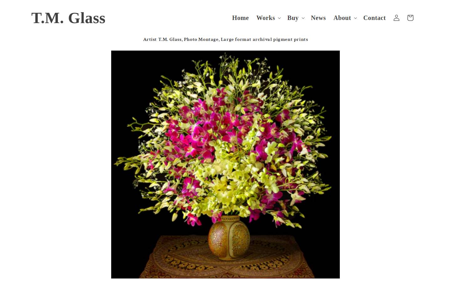 tmglass.com homepage screenshot