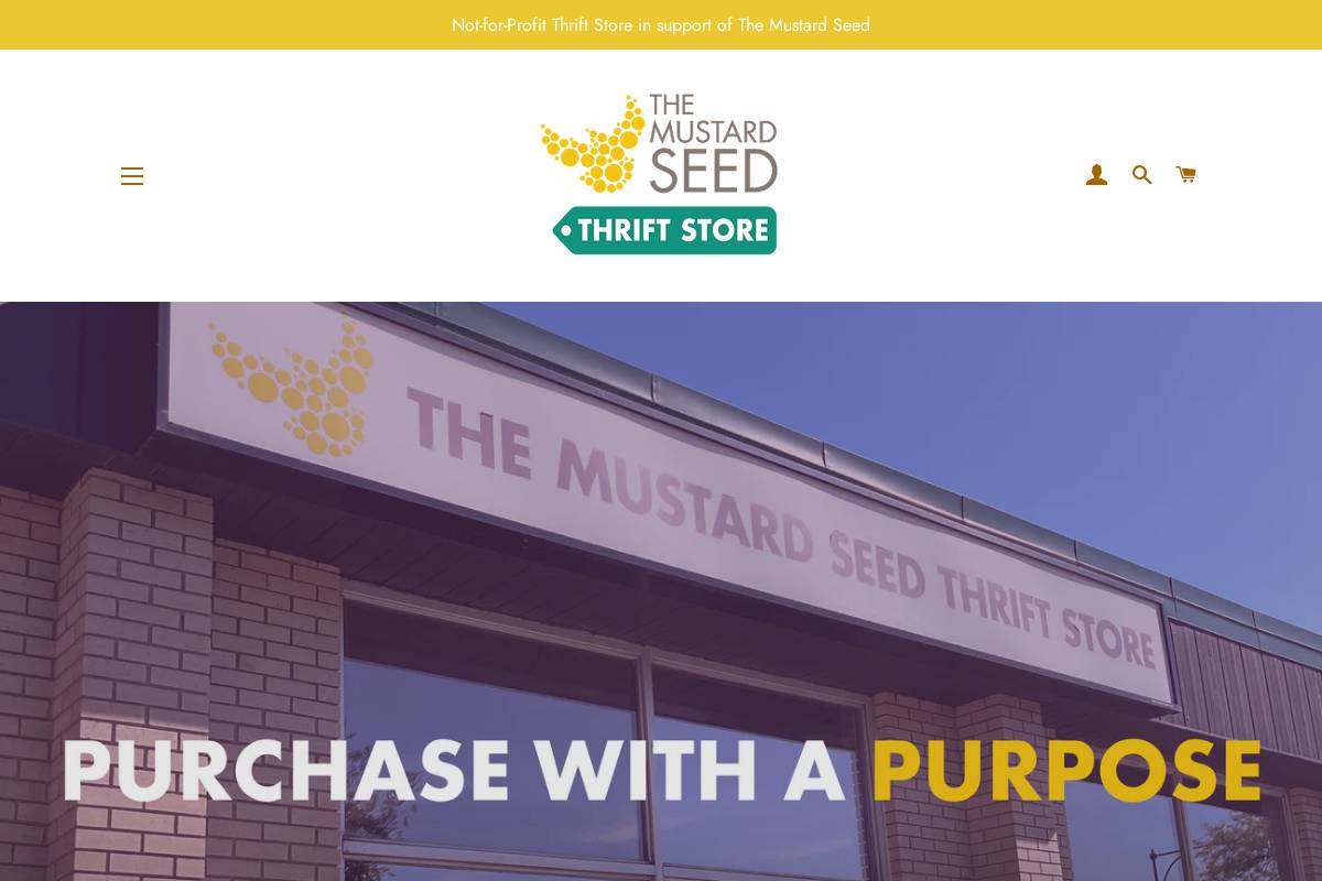 tmsyegthriftstore.ca homepage screenshot