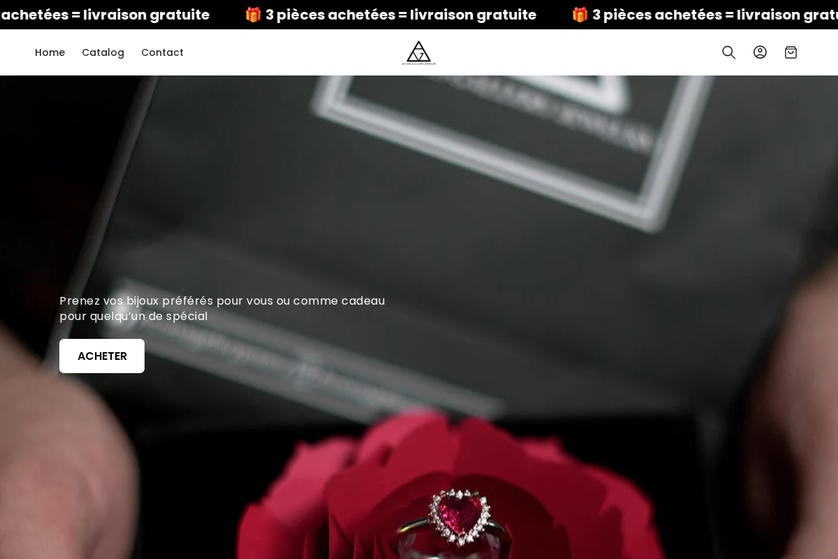 Access Gallery Jewelry homepage screenshot