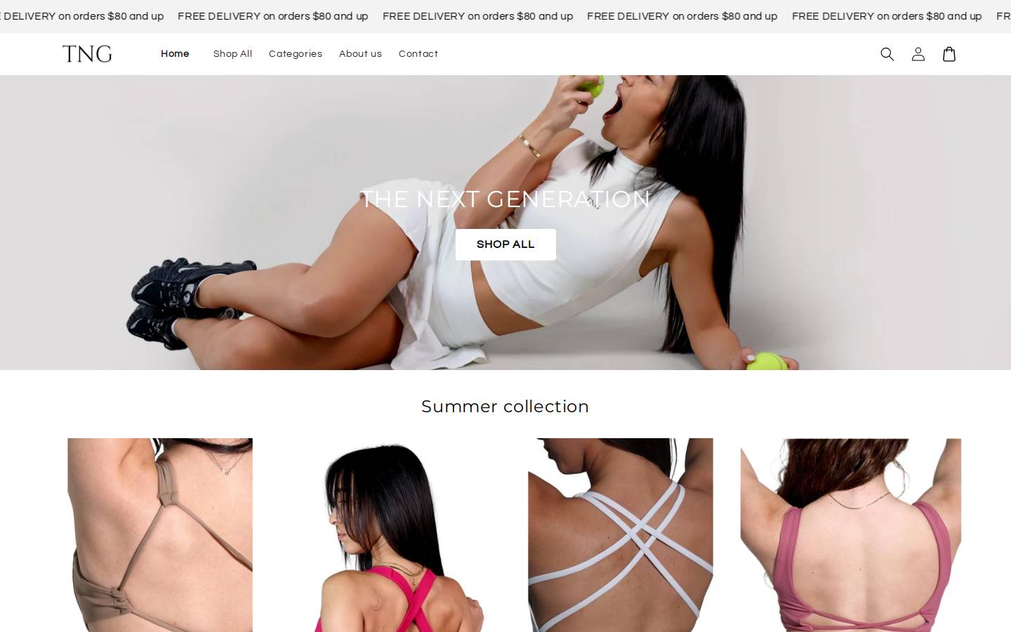 tngfit.org homepage screenshot