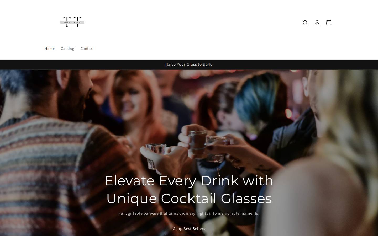 toasttrend.com homepage screenshot