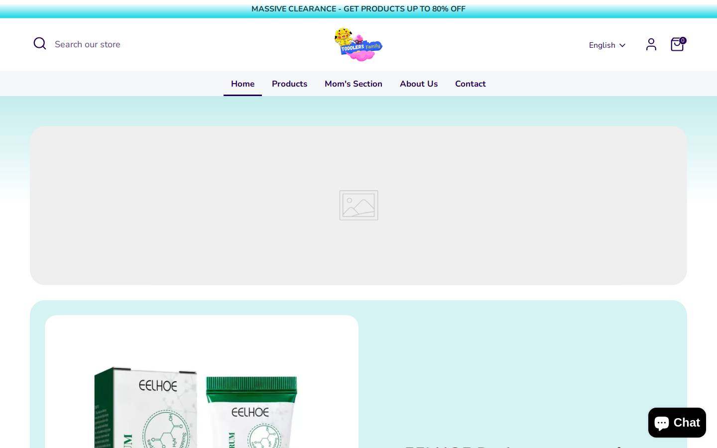 toddlersfamily.com homepage screenshot