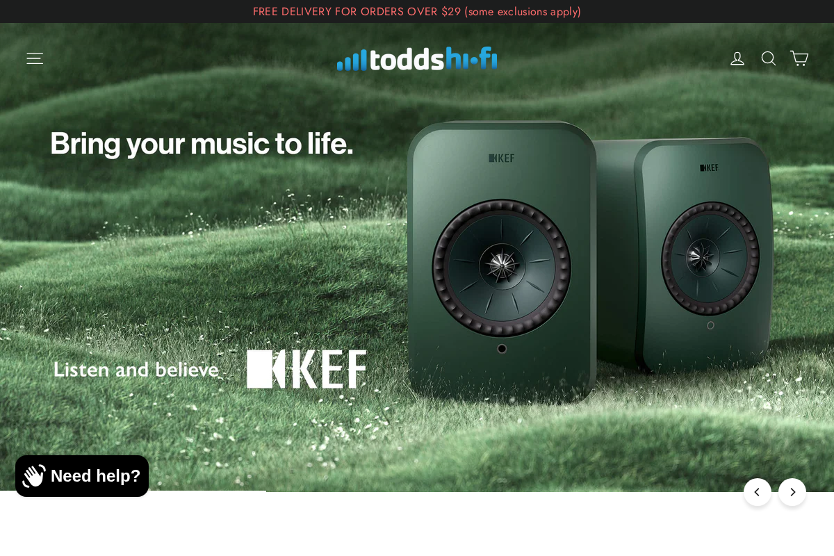 todds.com.au homepage screenshot