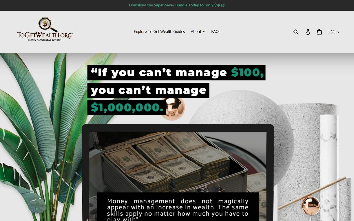 togetwealth.org homepage screenshot