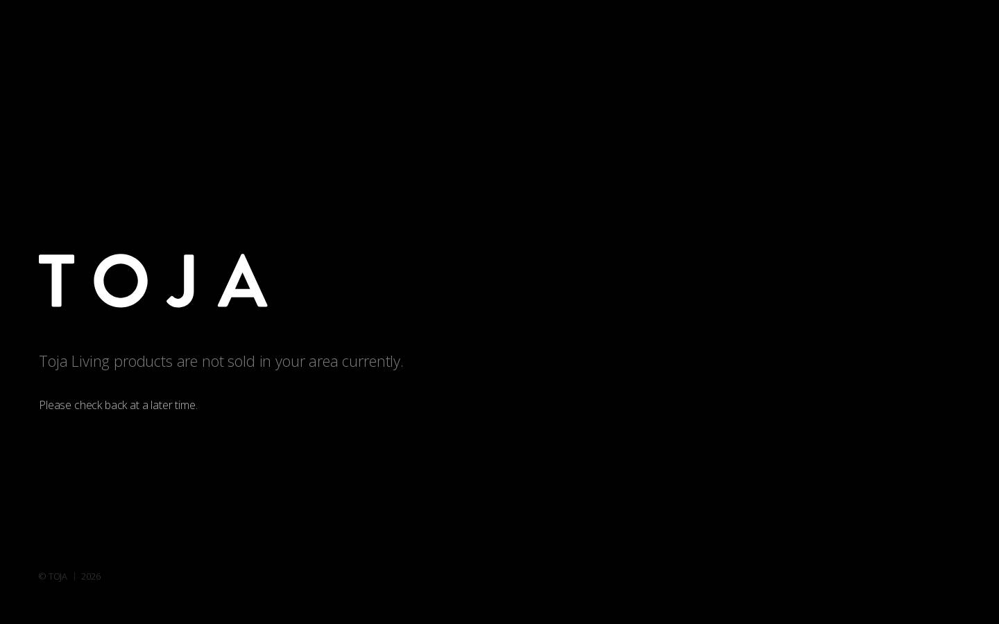 Tojaliving homepage screenshot