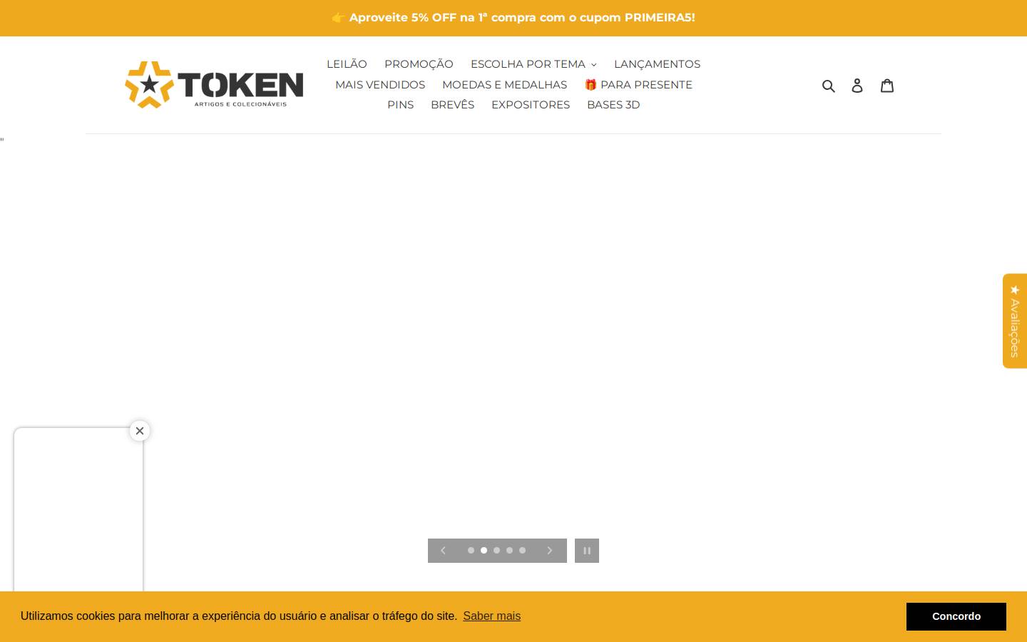 Token Media, Inc. homepage screenshot