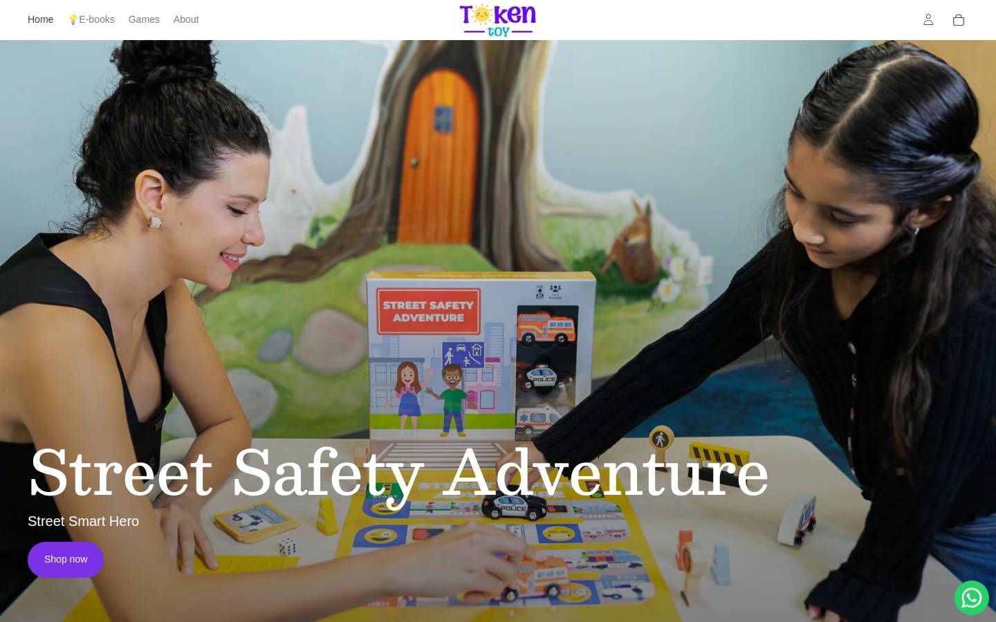 tokentoy.com homepage screenshot