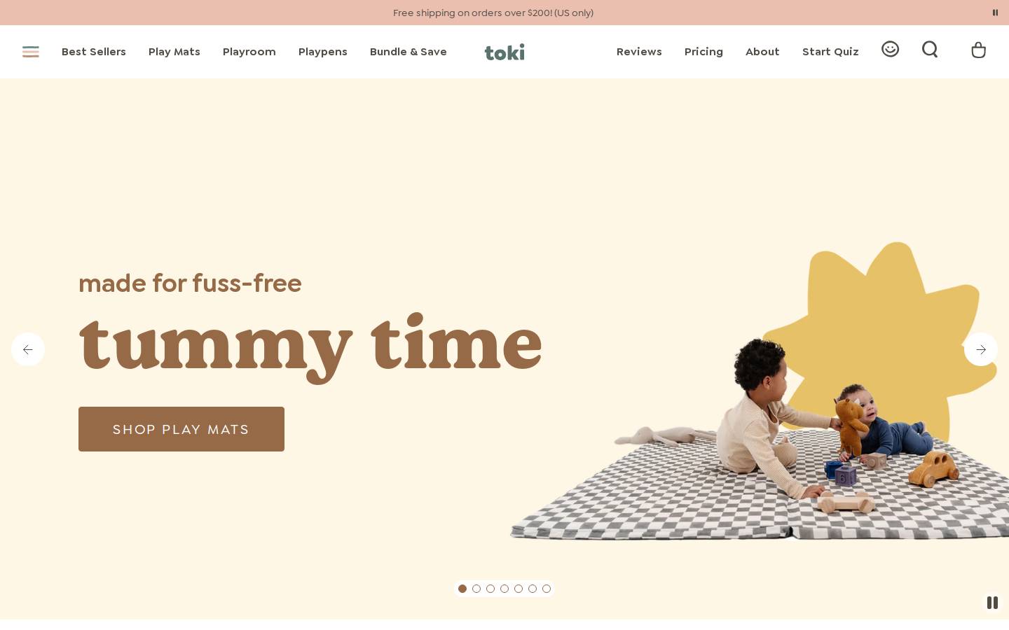 tokimats.com homepage screenshot