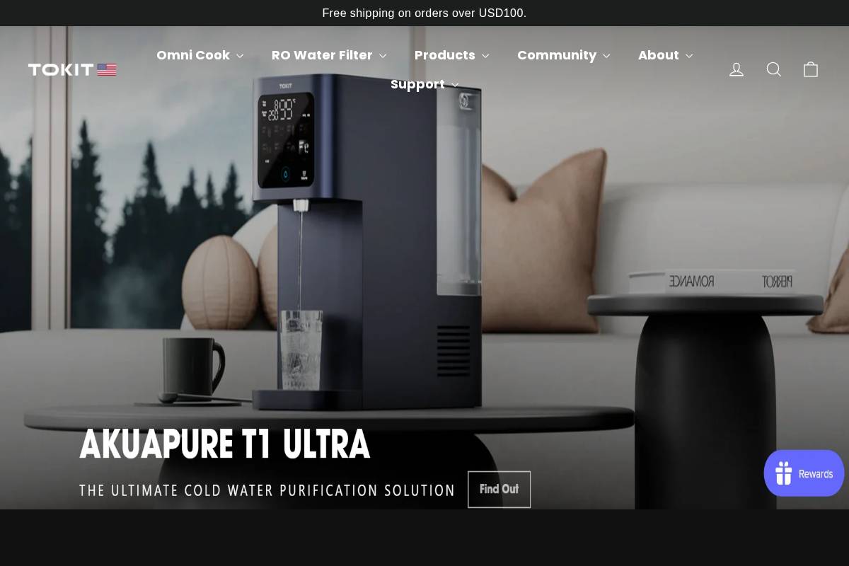 tokit.com homepage screenshot
