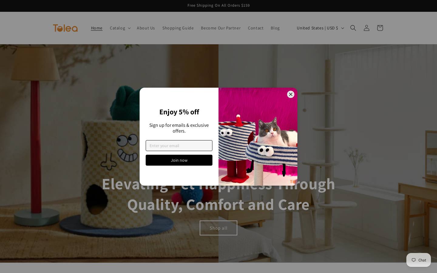 tolea.online homepage screenshot