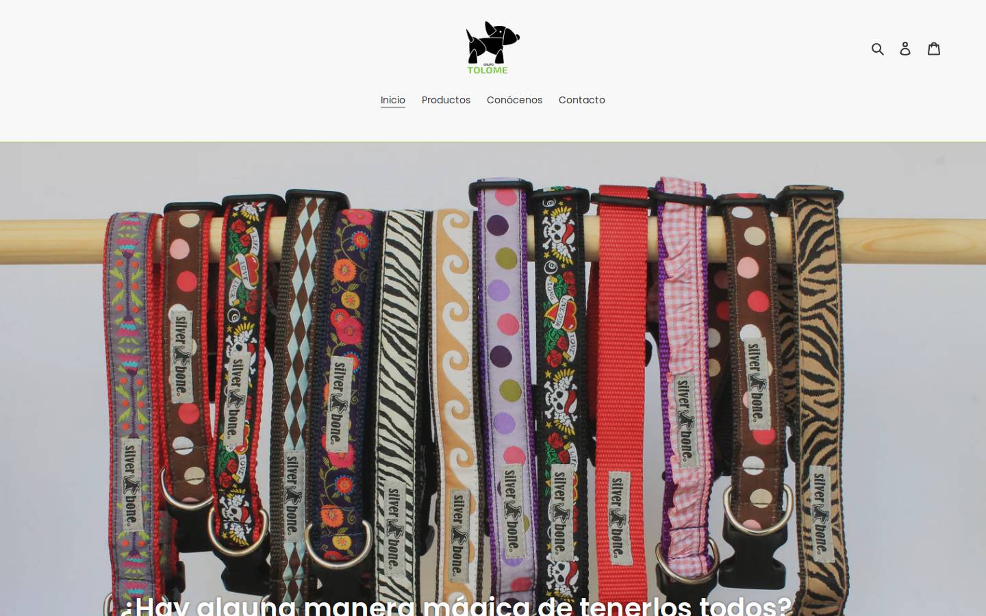tolome.com.mx homepage screenshot
