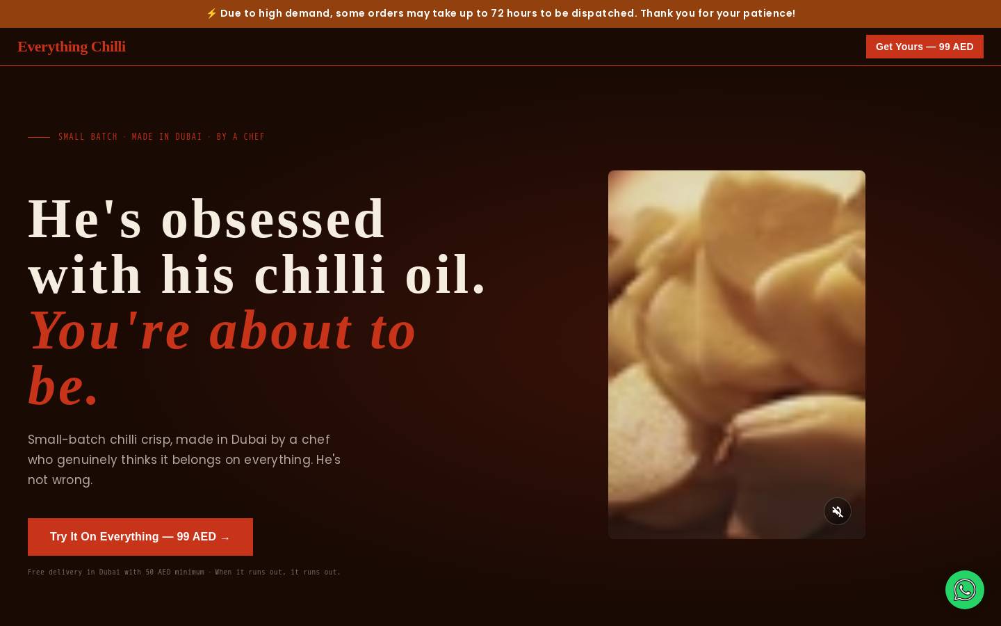 tomehspices.com homepage screenshot