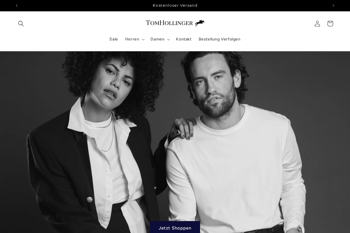 Tom Hollinger homepage screenshot