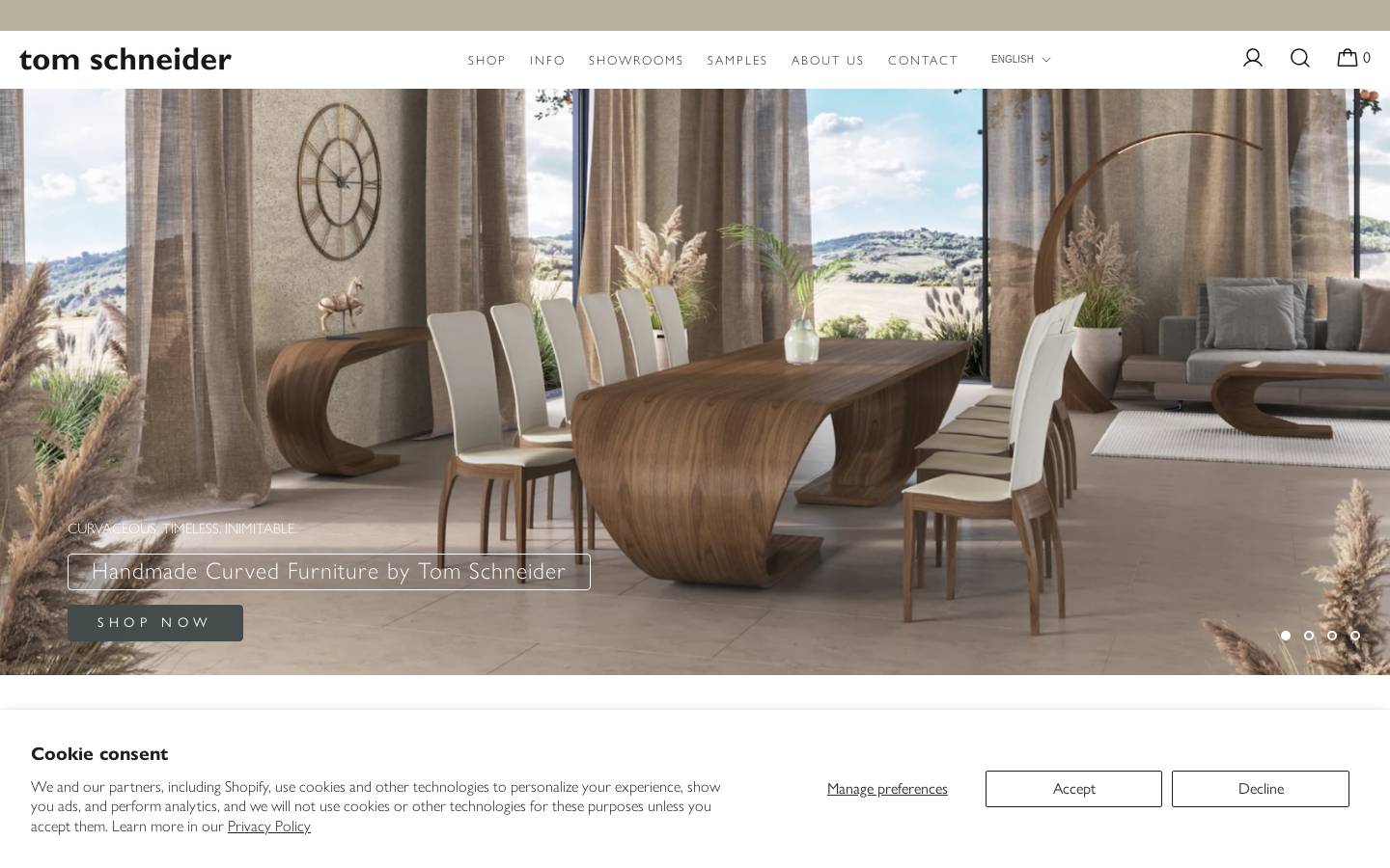 tom schneider homepage screenshot