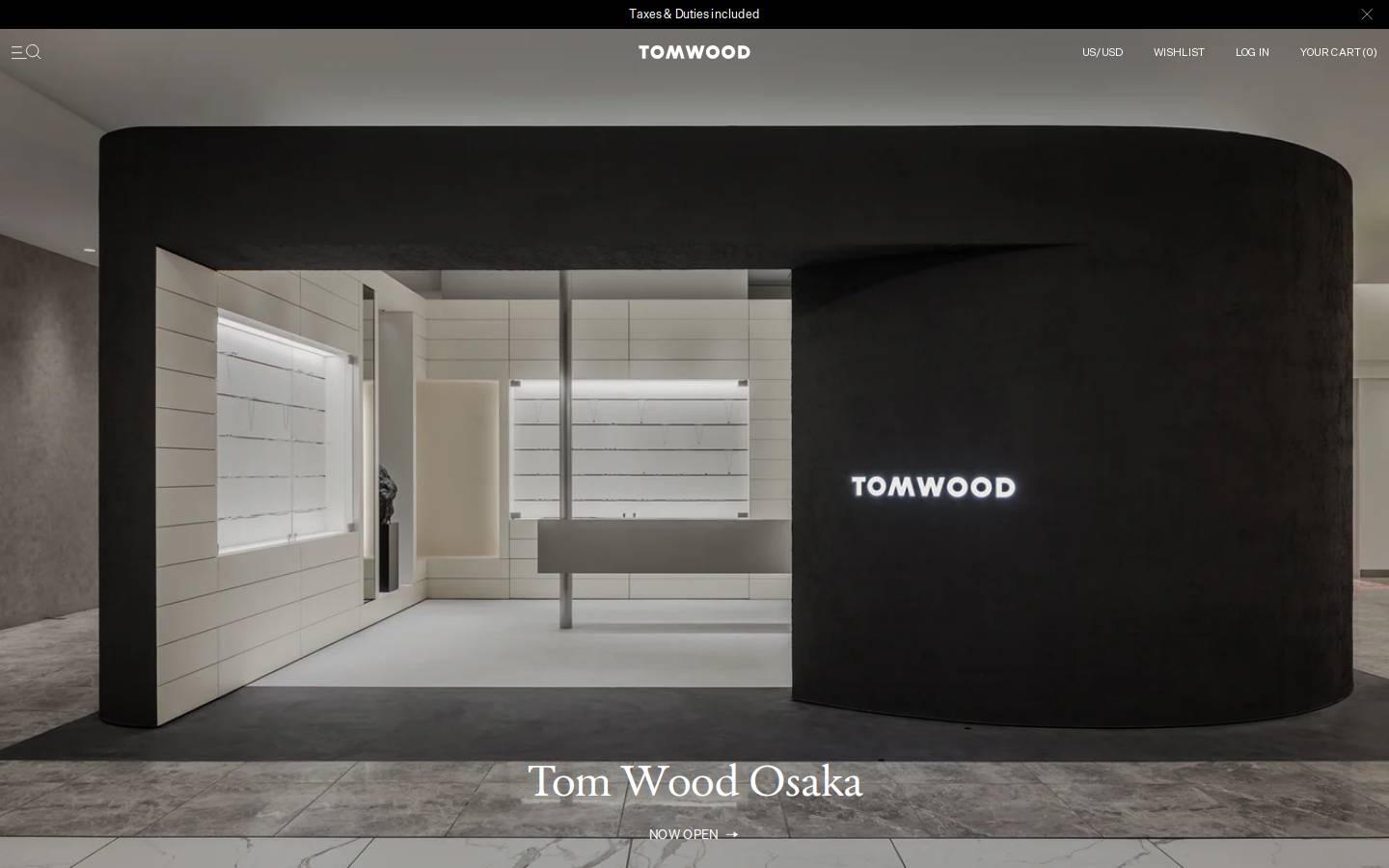 Tom Wood homepage screenshot
