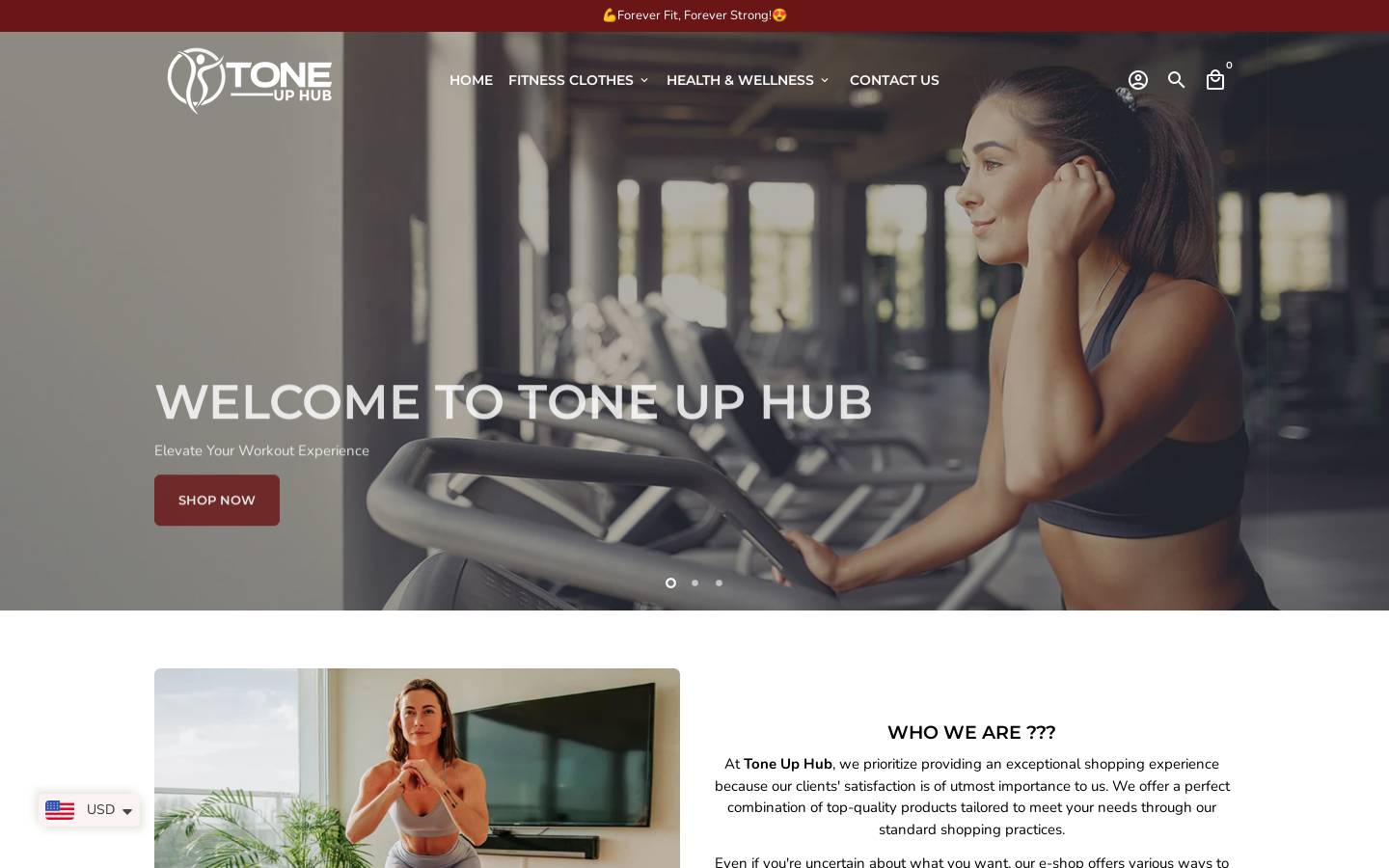 toneuphub.com homepage screenshot