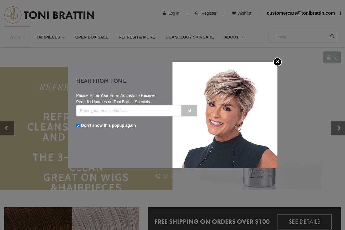 tonibrattin.com homepage screenshot