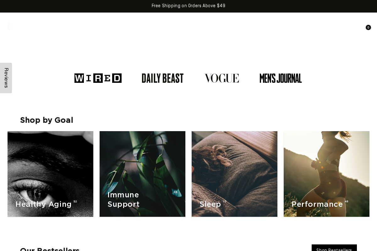 toniiq.com homepage screenshot