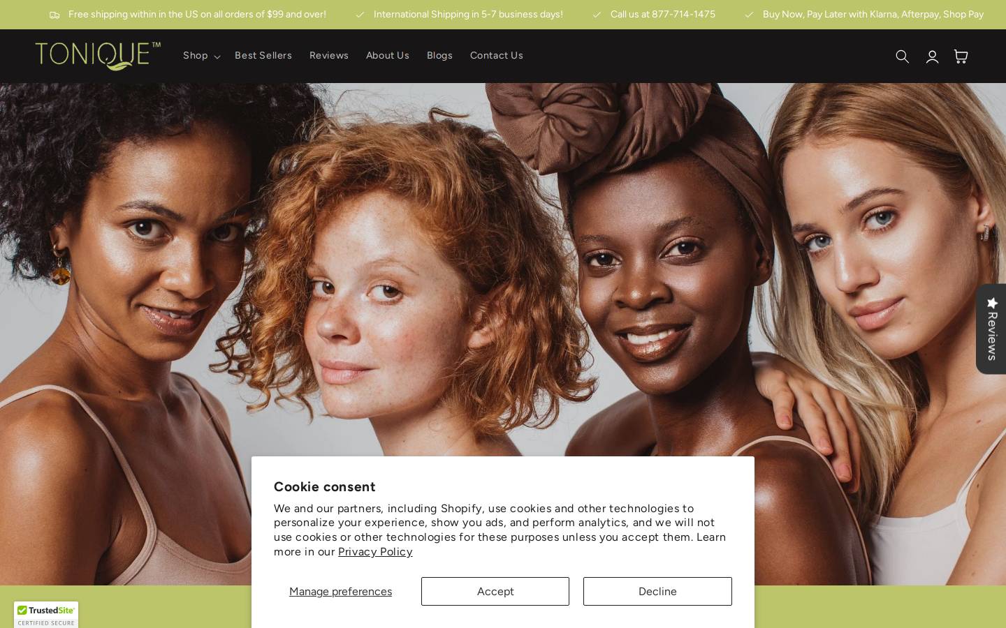 All Natural Skin Whitening homepage screenshot