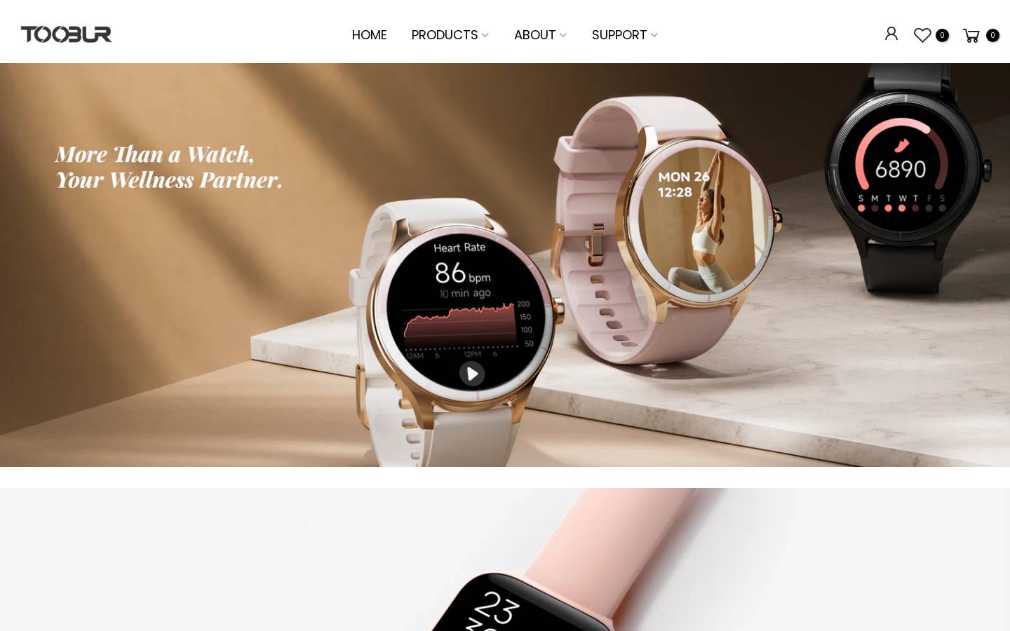 toobur.com homepage screenshot