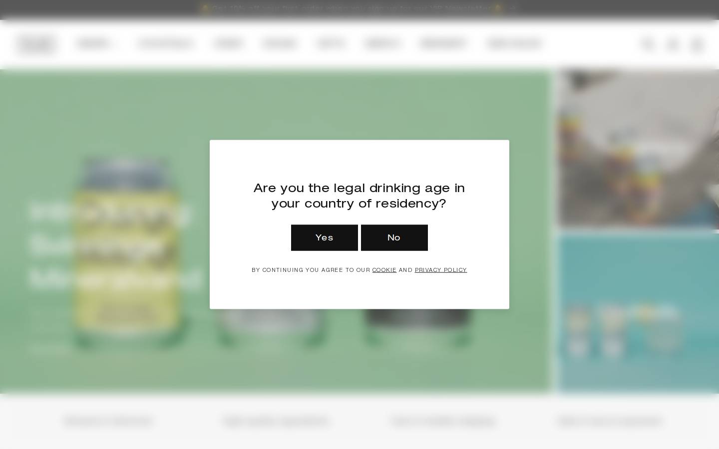To Øl homepage screenshot