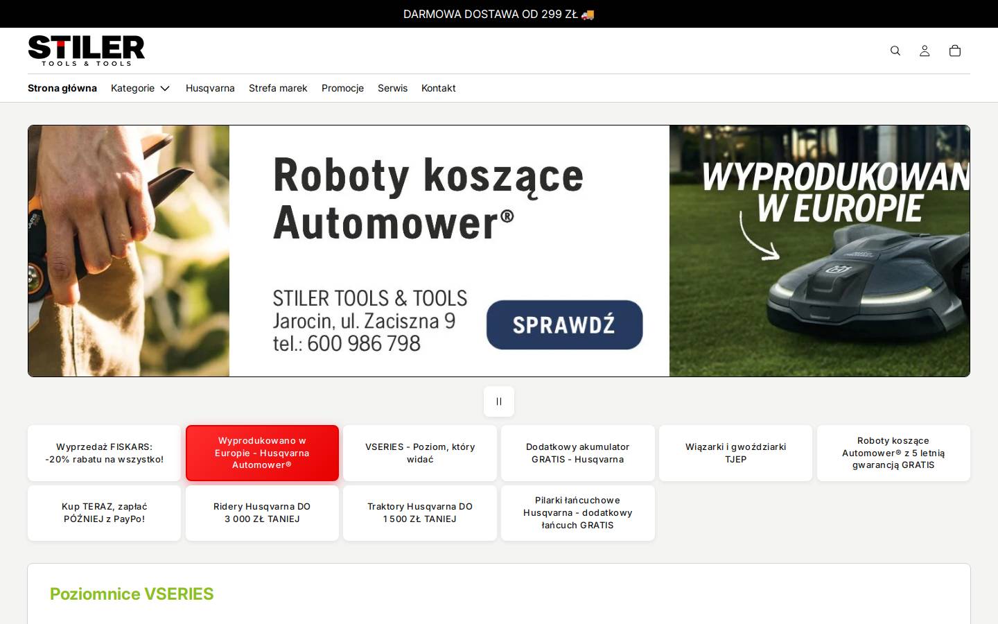 tools-tools.pl homepage screenshot