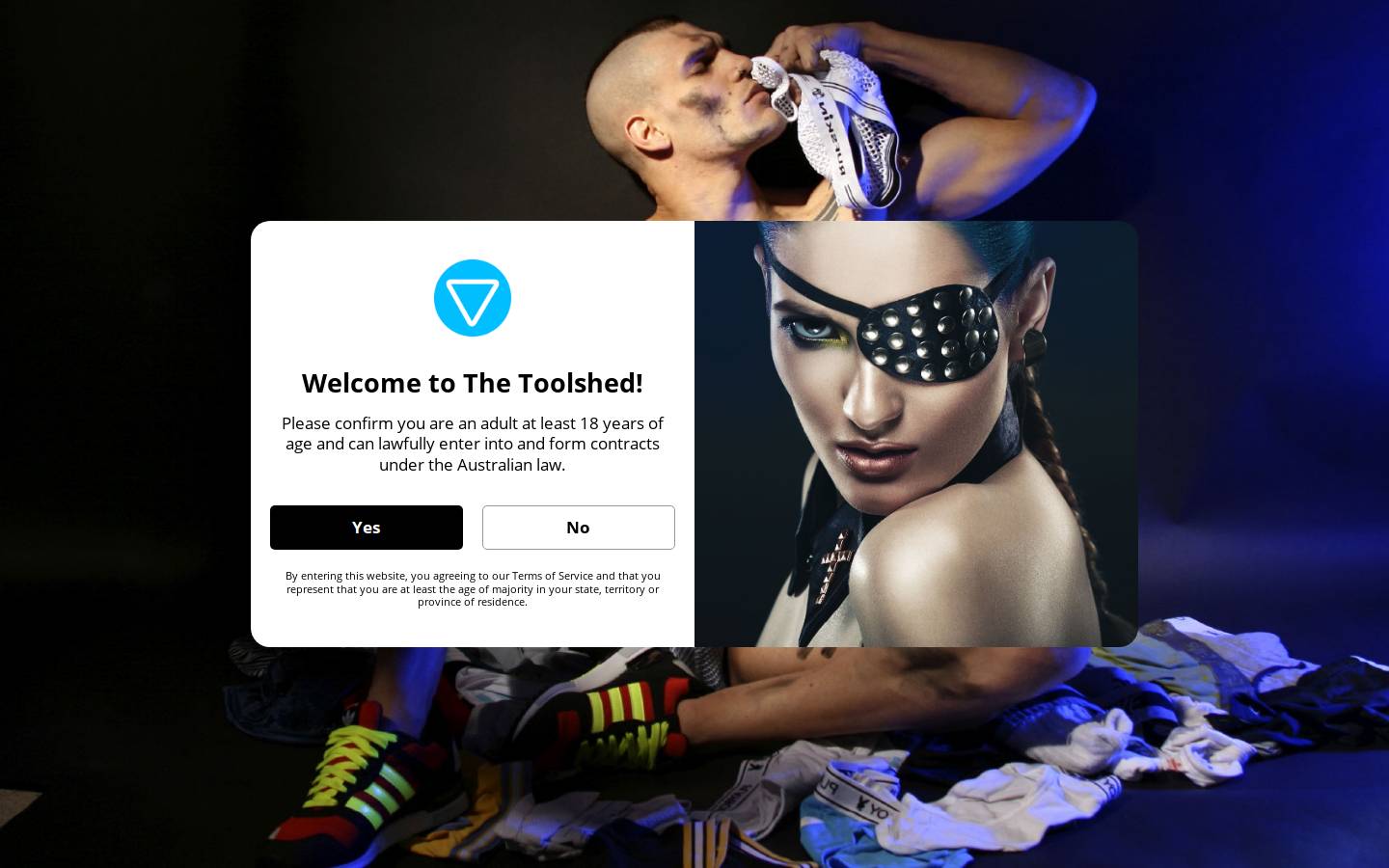 toolshed.au homepage screenshot