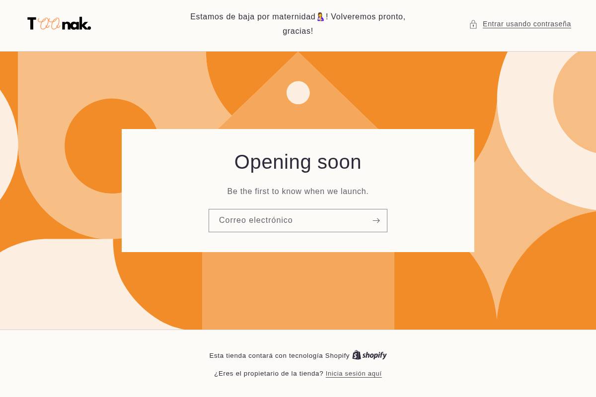 toonak.com homepage screenshot
