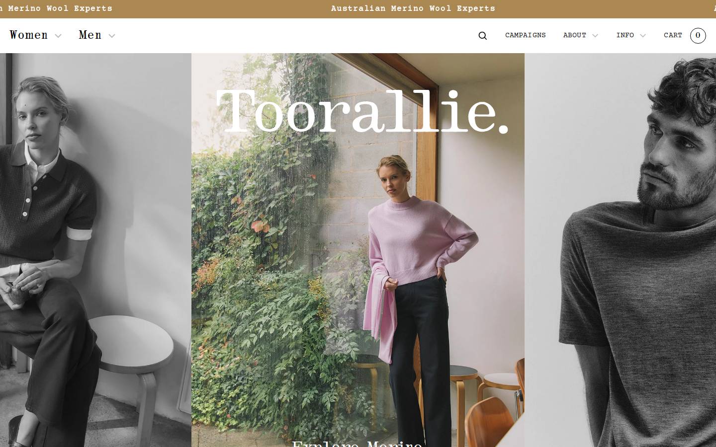 toorallie.com.au homepage screenshot