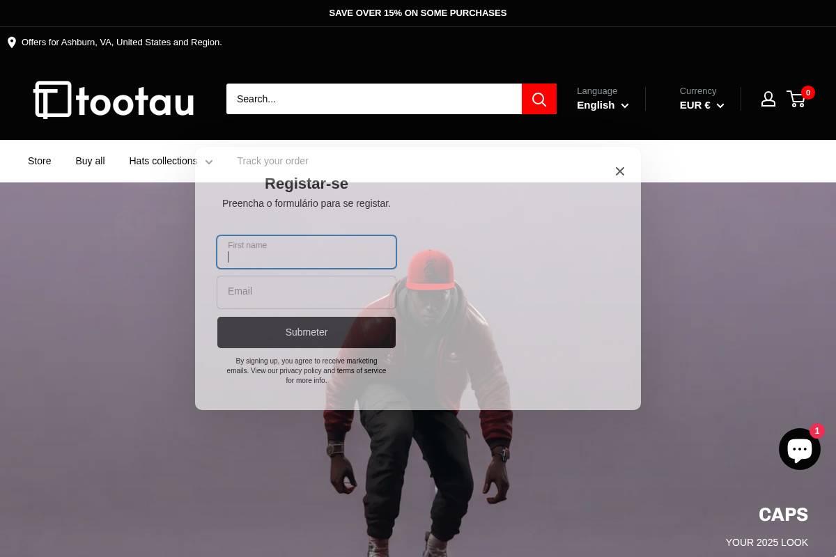 tootau.com homepage screenshot