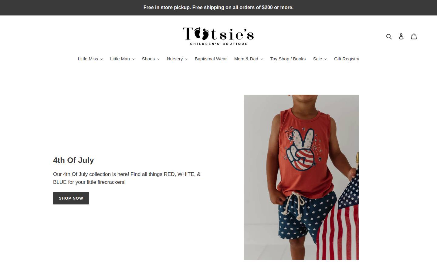 tootsiesfargo.com homepage screenshot