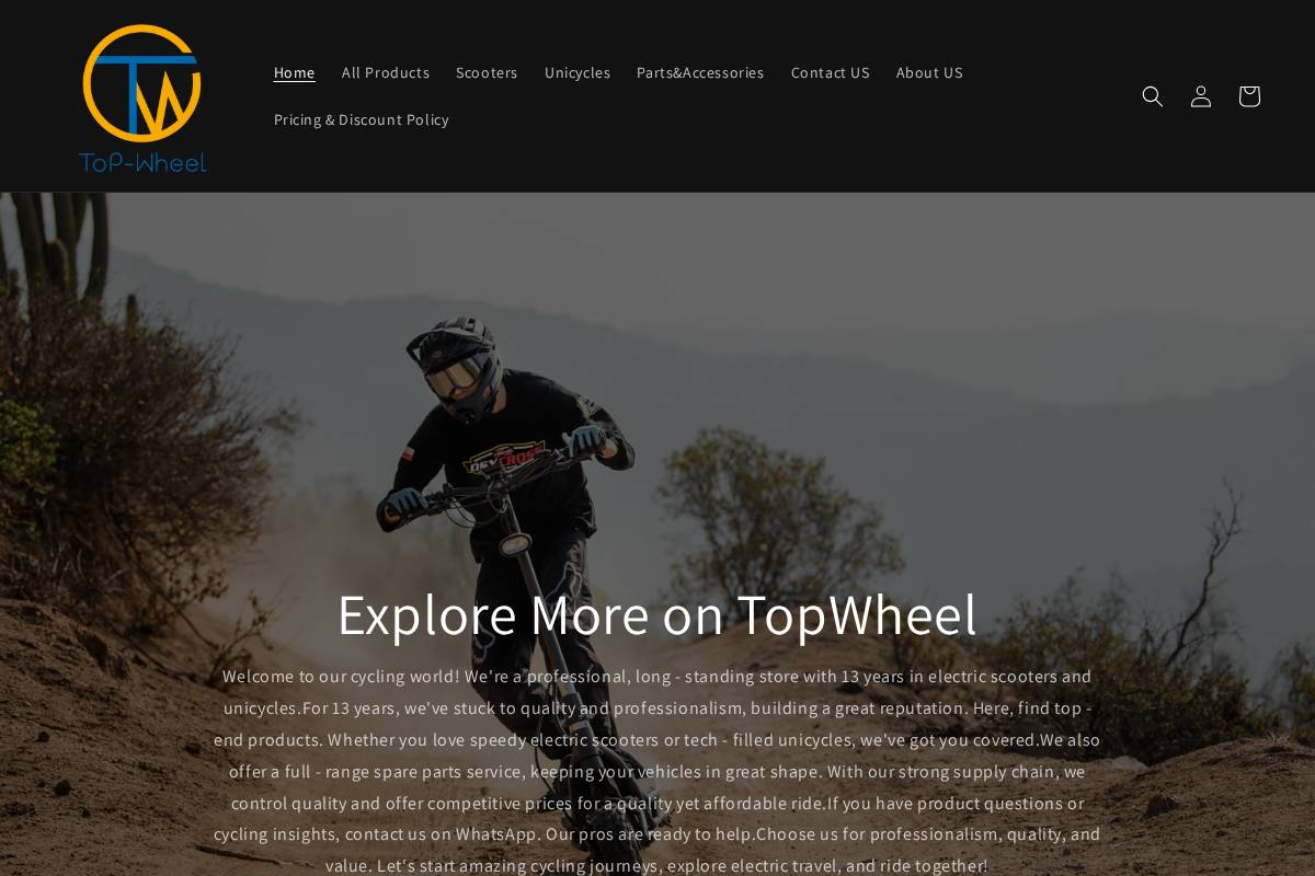 top-wheel.com homepage screenshot