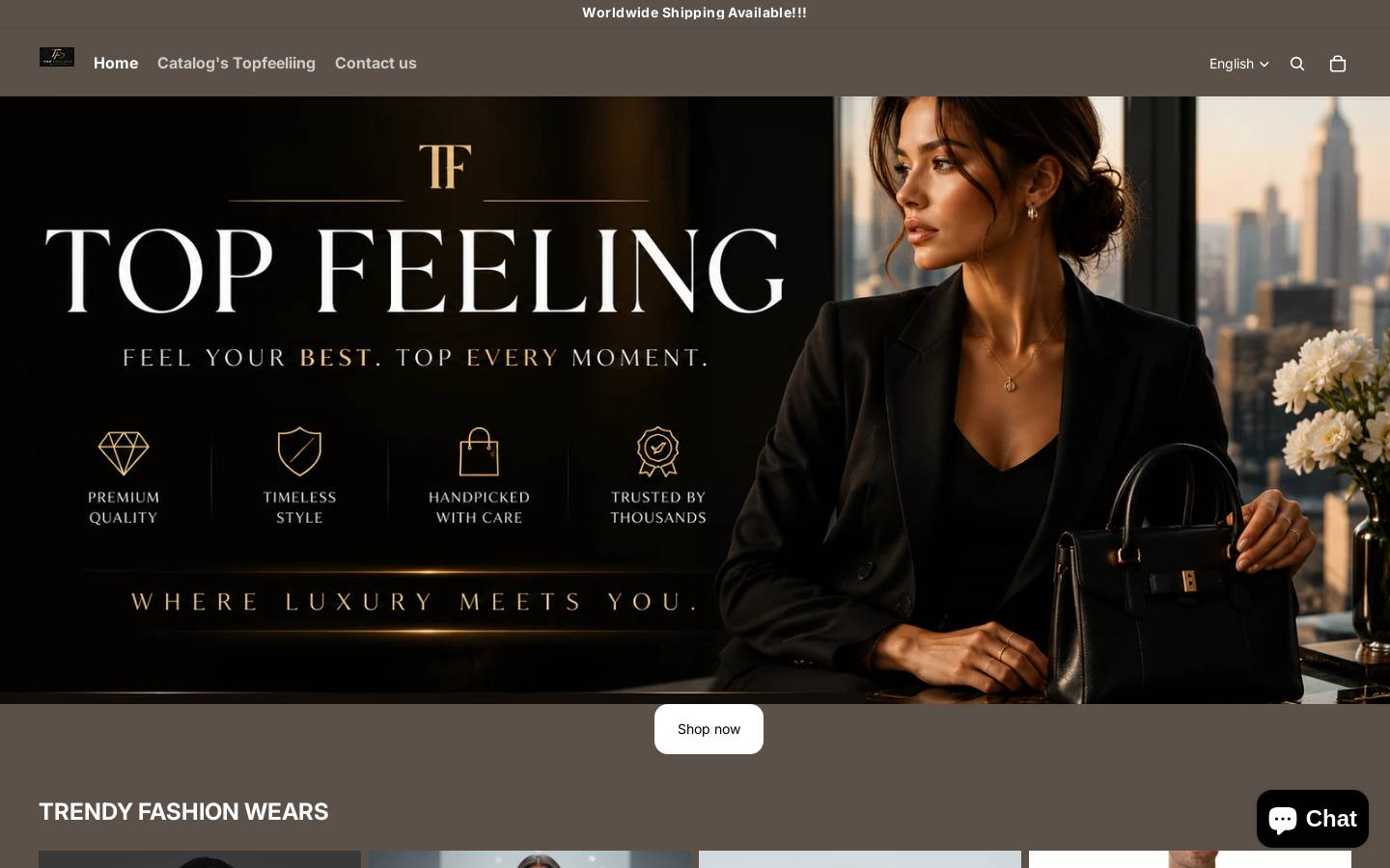 topfeelings.com homepage screenshot
