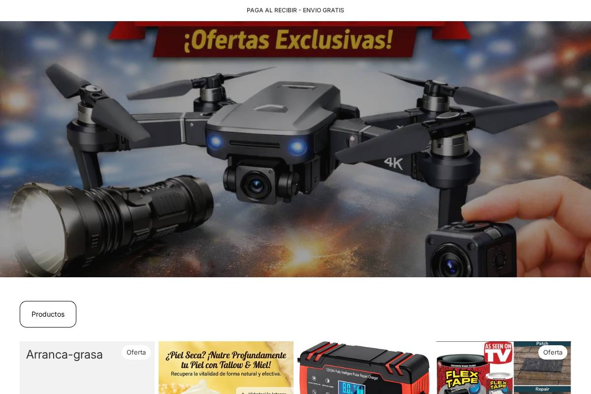 topishopgt.com homepage screenshot