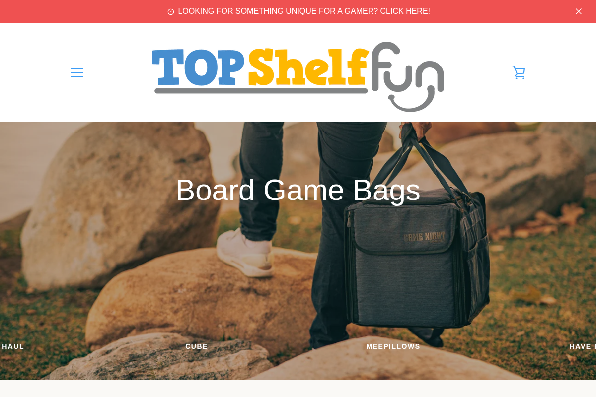 Top Shelf Fun homepage screenshot
