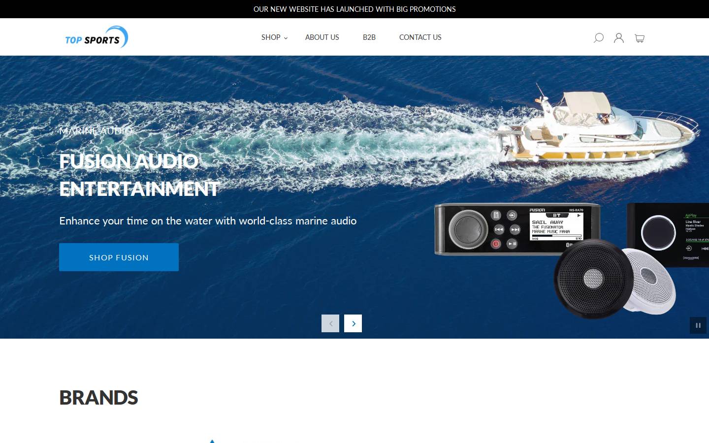 topsportsdr.com homepage screenshot