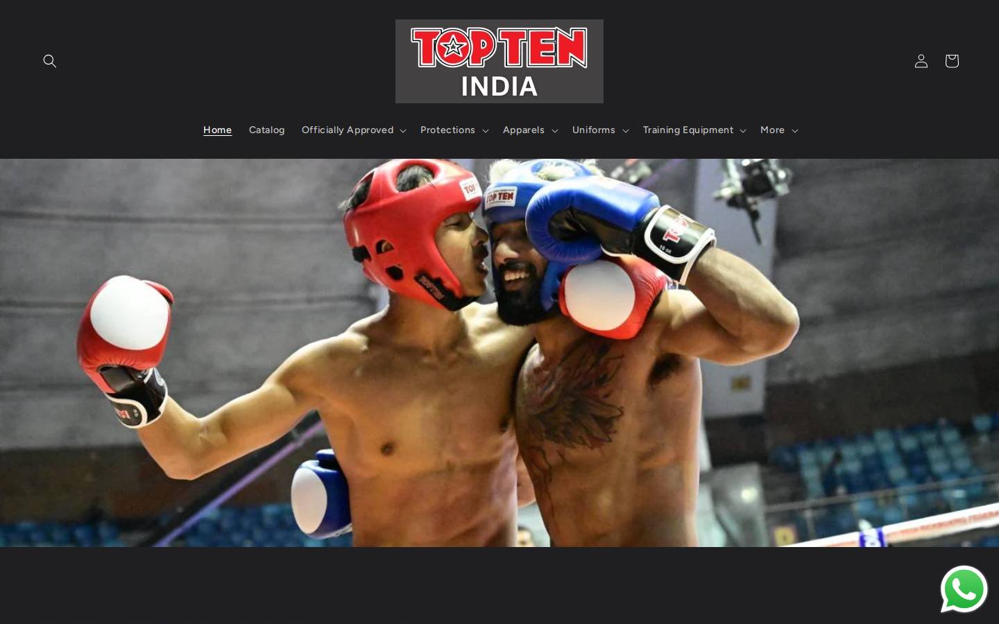 topten-india.com homepage screenshot