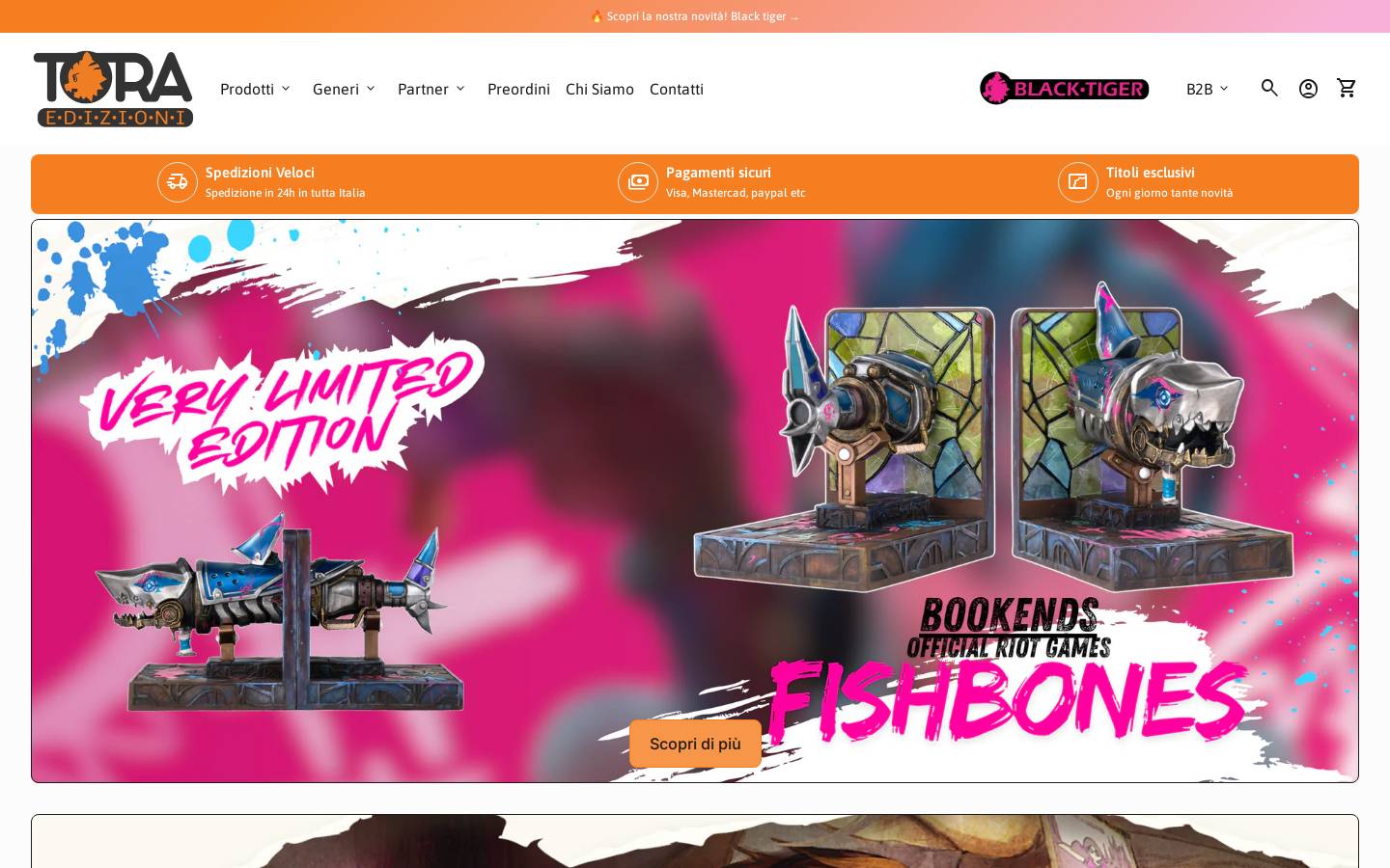 toraedizioni.it homepage screenshot