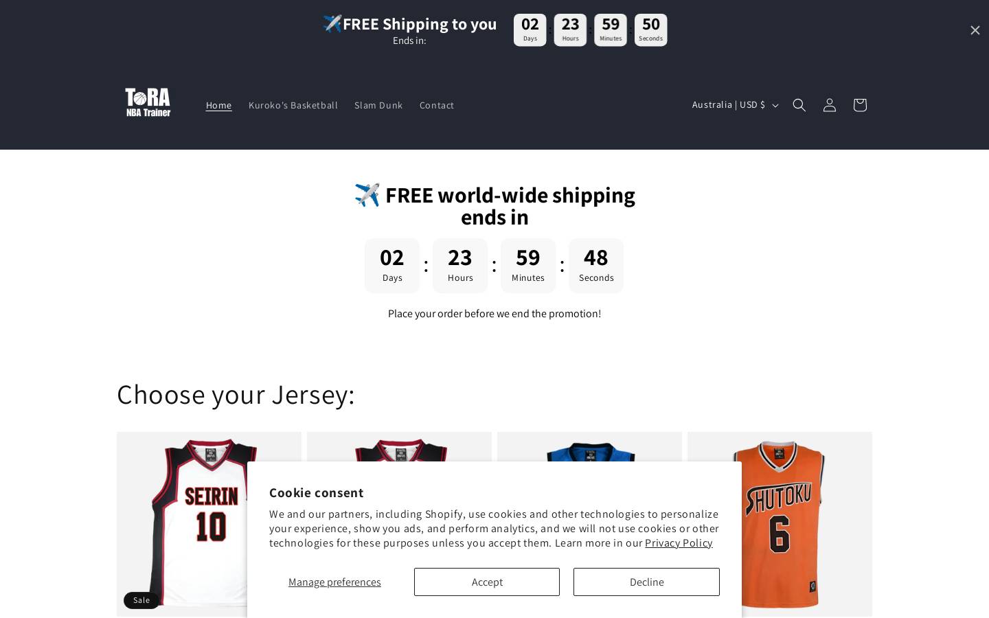 toratrainer.com homepage screenshot