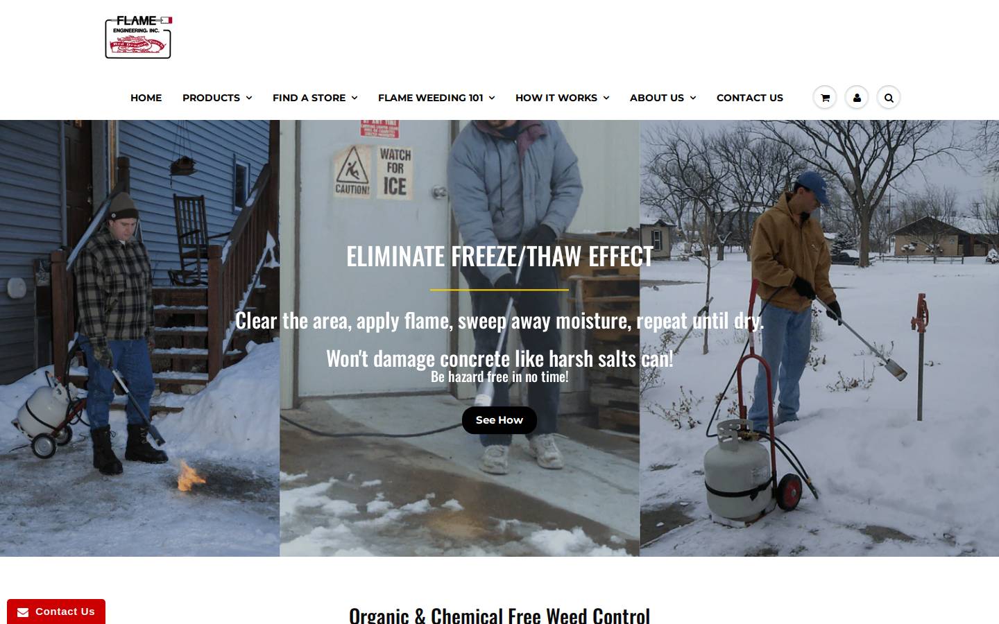 torchweeds.com homepage screenshot