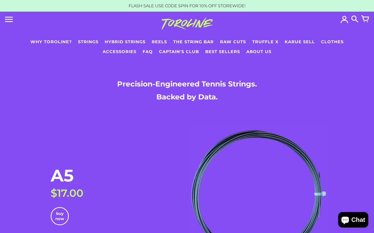 torolinesports.com homepage screenshot