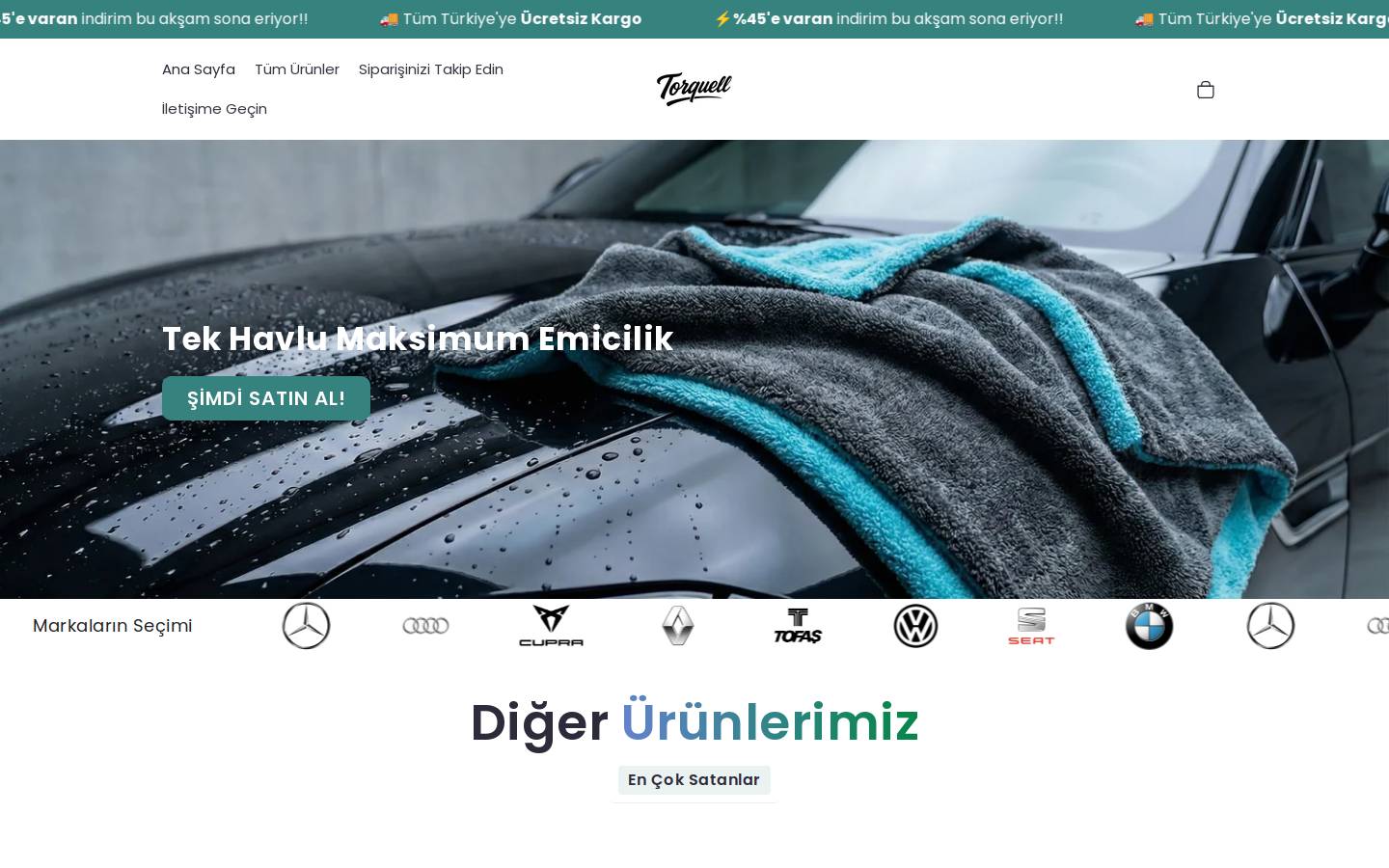 torquell.com homepage screenshot