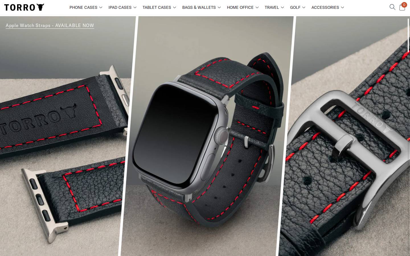 TORRO homepage screenshot