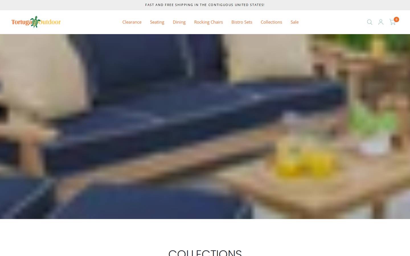 tortugaoutdoors.com homepage screenshot