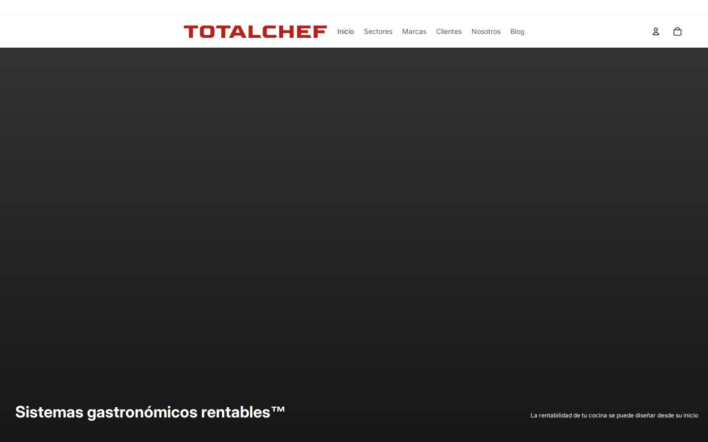 totalchef.net homepage screenshot