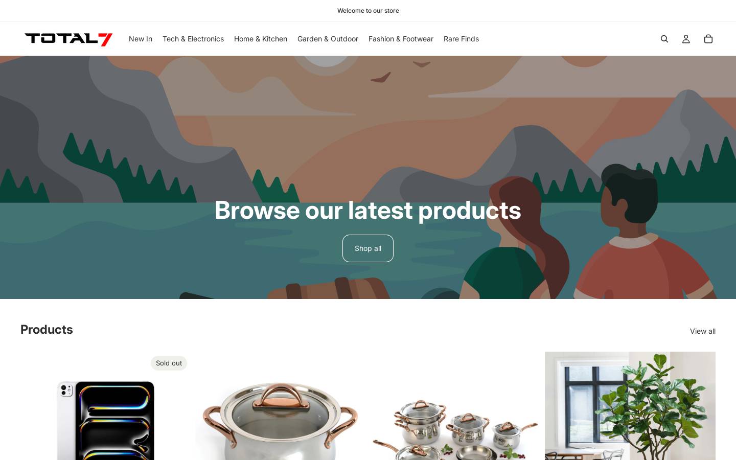 TotalSeven Ltd homepage screenshot