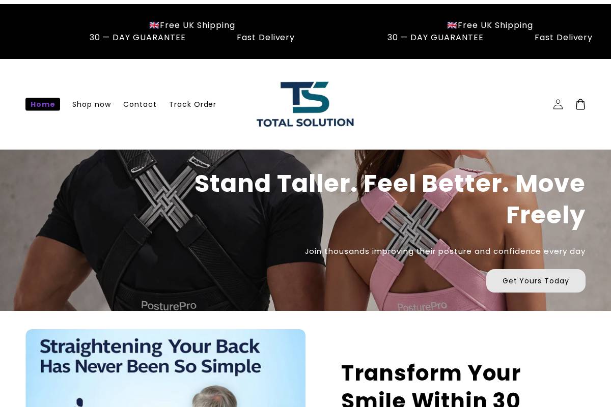 totalsolutionco.com homepage screenshot
