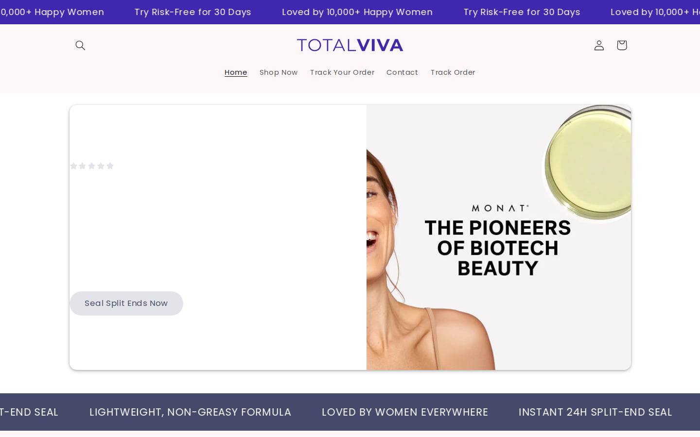totalviva.com homepage screenshot